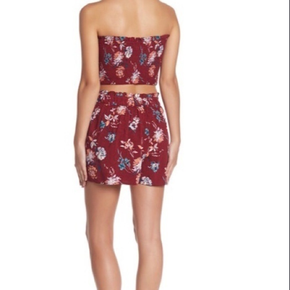Abound Patterned Paperbag Waist Shorts - NWOT